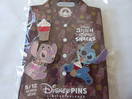 Disney Swap Pins 164828 Stitch And Angel - Mickey Ice Cream Set - May - S-
sh... - $32.36