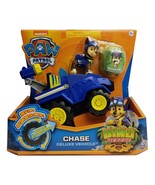 NEW Paw Patrol Dino Rescue Chase Deluxe Rev Up Vehicle &amp; Figure - Nick Jr - £18.25 GBP