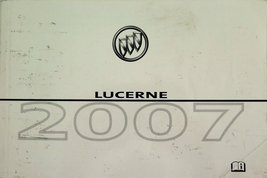 2007 Buick Lucerne Owners Manual [Paperback] Buick - £49.33 GBP
