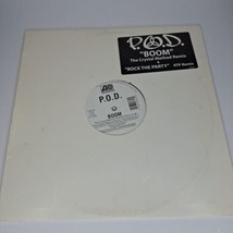 Boom [Single] [12 inch Vinyl Disc] by P.O.D. (Vinyl, Jul-2002, Atlantic USA) - £10.31 GBP