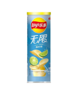 LAY&#39;S Lime Flavor Potato Chips -90g -FREE SHIPPING- - £7.77 GBP