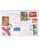 Stamps Hungary Envelope Budapest Red Cross Wise Men Animals Sports - $3.95