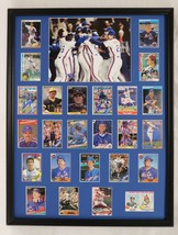1986 New York Mets World Series Champions Team Signed Framed 18x24 Photo Set - £387.21 GBP