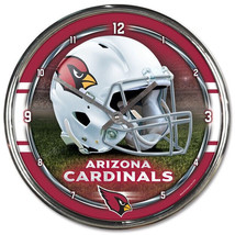 Arizona Cardinals Chrome Clock - NFL - £24.40 GBP