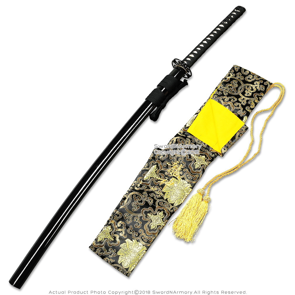 54" Luxury Silk Brocade Samurai Katana Sword Bag Ryujin Kanji Multiple colors Item image 5