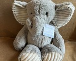 Lambs &amp; Ivy Jungle Safari Gray Plush Elephant Stuffed Animal Toy Plush J... - $27.72