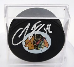 Colin Fraser Autographed Signed Chicago Blackhawks Puck Stanley Cup Winner 2010 - £14.02 GBP