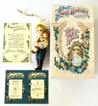 Jan Hagara Stephen Porcelain Mini Figurine O22330 Ornament w/ Box &amp; COA 1988 - $17.41