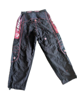 DYE Hybrid Core Division Mens Medium Black &amp; Red Paintball Pants - $37.99