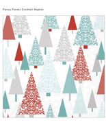 2 Packs Cocktail Napkins Fancy Forest Paper Napkins 40 Counts 5” X 5” - $27.53 CAD