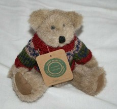 Boyds Bears Sven Teddy Bear 9&quot; Knit Sweater Plush Stuffed Soft Toy Archive Tags - £10.83 GBP