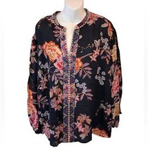 Johnny Was Workshop Embroidered Top XXL - £104.45 GBP