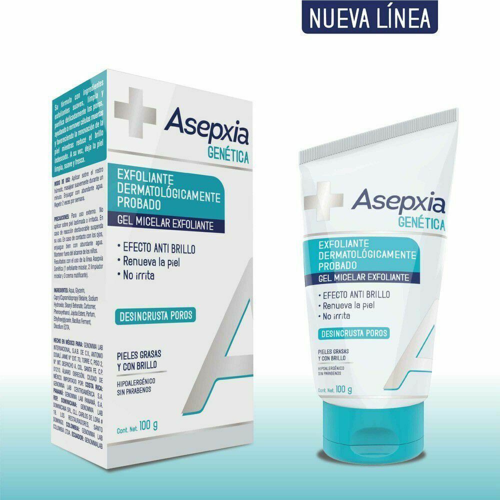 Asepxia~100g~Superior Quality~Facial Gel Exfoliating Scrub~Pore Cleansing Care - $35.94