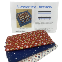 The Quilted Cow Summertime Checkers Quilt Kit - $14.24