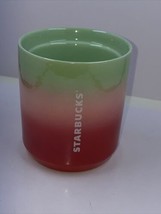 Starbucks Coffee 2020 Ombre Red Pink Green Watermelon Tumbler 8oz NO LID... - £10.08 GBP