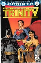 TRINITY #1C (Nov. 2016) DC Comics - Batman, Superman, Wonder Woman CBLDF... - £7.06 GBP