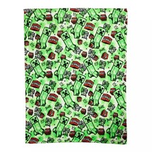 Minecraft Plush Creeper, TNT Soft Fleece Blanket Throw, 46&quot; X 60&quot; - $455.59 MXN