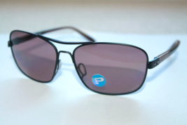 Oakley Sanctuary POLARIZED Sunglasses OO4116-06 Satin Black W/ OO Grey Lens - £93.04 GBP