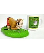 Golfing Figurine Fathers Day Mug - $25.42