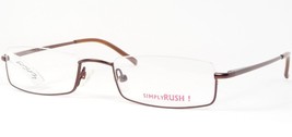 Simply Rush ! By Röhm 2409 229 Burnt Brown Rare Eyeglasses Rohm 51-20-140mm - $56.38