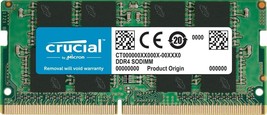 Crucial CT8G4SFS824A 8GB Single Ram DDR4 2400 Sr X8 Sodimm 260Pin Desktop Memory - £32.48 GBP