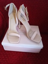 NIB Women&#39;s Pale Pink Glaze High Heel Sandals 8 - $29.44 CAD