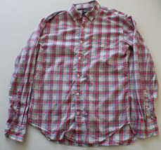 Bonobos Men&#39;s Slim Fit Plaid Button Up Shirt Size M - $16.83