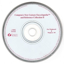 Compton&#39;s New Century Encyclopedia &amp; Reference Coll. II PC-CD - NEW in SLEEVE - £3.20 GBP