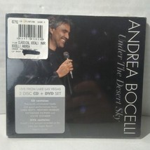 Andrea Bocelli Under The Desert Sky CD/DVD 2 Disc Set Live From Lake Las Vegas - £7.74 GBP