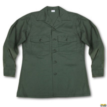 Rare Vietnam Era Military Durable Press 14.5 X 31 Utility Shirt Uniform OG-507 - $80.99