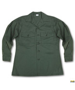 Rare Vietnam Era Military Durable Press 14.5 X 31 Utility Shirt Uniform ... - $77.39
