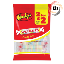 12x Bags Gurley's Smarties Assorted Hard Candy Rolls | 2.5oz | Fast Shipping - £18.34 GBP