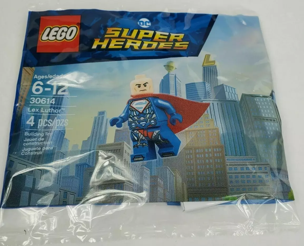 LEGO Lex Luthor DC Super Heroes 30614 Polybag Minifigure NEW SEALED - $13.99
