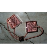 Louis Vuitton Logo Cube Translucent  Pink Hair Elastic - $155.00