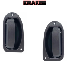 Half Door Handles For Ford Ranger 1998 1999 Extended Cab Rear Left Right Pair - $34.55