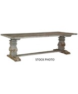 Essex Farmhouse Trestle Dining Table in Pine - PICK UP IN NJ - $950.80 CAD