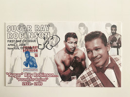 Sugar Ray Robinson first day of issue - £8.01 GBP