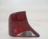 Driver Tail Light Sedan Red Backing In Housing 3 Bulbs Fits 02-04 FOCUS ... - $46.32