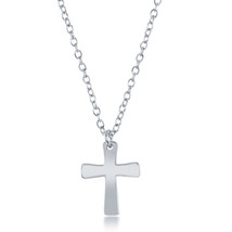 Sterling Silver Cross Necklace - £29.01 GBP