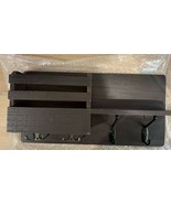Key Holder Wall Mounted Organizer Mail Rack Key Hooks Wooden Home Decor ... - $528.70 MXN