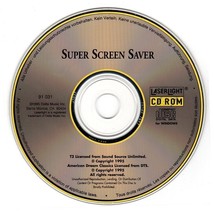 Super Screen Saver (PC-CD-ROM, 1995) For Windows - New Cd In Sleeve - $4.98