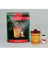 Uncle Art&#39;s Ice Cream Mouse Cranking Bucket Hallmark Keepsake Ornament 1992 - $7.55