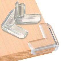 Premium SurBaby 24 Pack L-Shaped Clear Corner Protector High Resistant Adhesive - £11.68 GBP