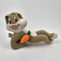 Vintage Looney Tunes Plush Bugs Bunny Plush Stuffed Animal 1978 Warner Brothers - £31.51 GBP