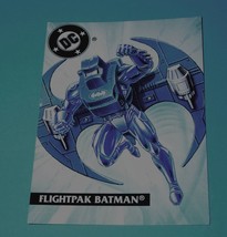 Legends Of Batman Flightpak Batman Trading Card Vintage 1995 Kenner DC C... - $11.99