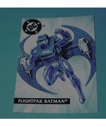 Legends Of Batman Flightpak Batman Trading Card Vintage 1995 Kenner DC C... - $221.67 MXN
