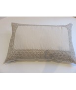 Vera Wang Basketweave Texture rectangle deco pillow NWT $165 - $82.79 CAD