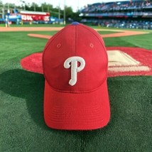 Philadelphia Phillies Red With White &quot;P&quot; Baseball Cap Hat Strapback Adjustable  - $12.82