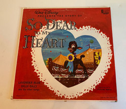 Rare Walt Disney The Story So Dear To My Heart 1964 Vinyl Lp Album DQ-1255 - £23.64 GBP