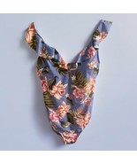 NWT Floral Kona Sol Swimsuit SIZE Large One Piece High Coverage Strappy ... - $22.76